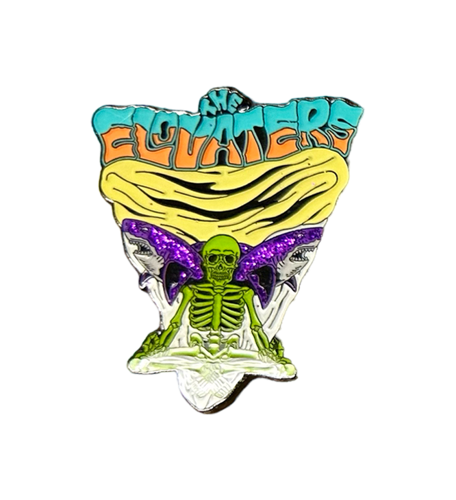 Namaste Skeleton Pin