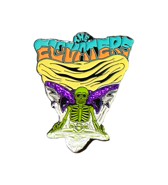 Namaste Skeleton Pin