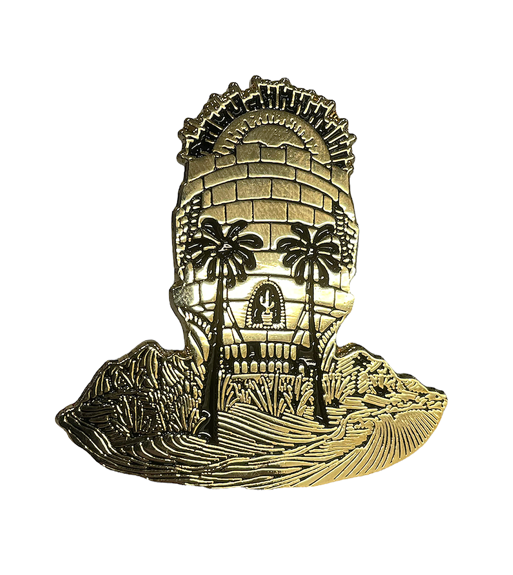 Castles Gold Pin