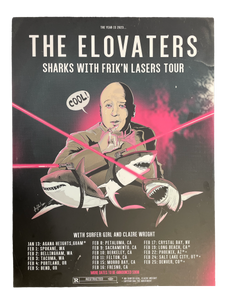 Sharks With Frik'n Lasers Tour Poster