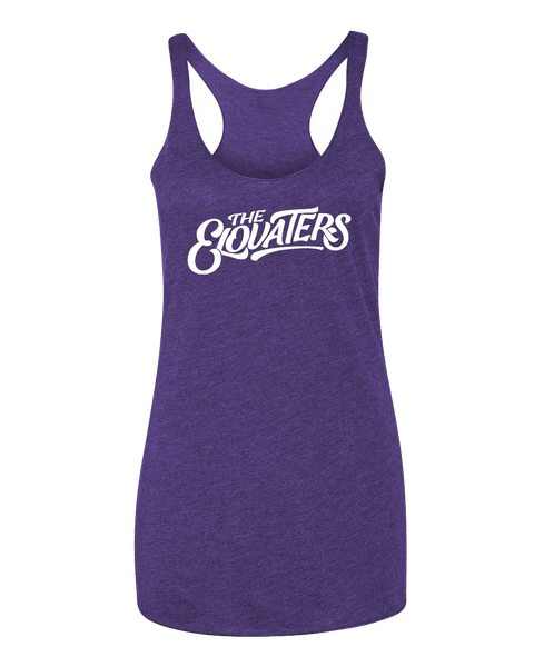 Women's Logo Racerback Tank (Purple)