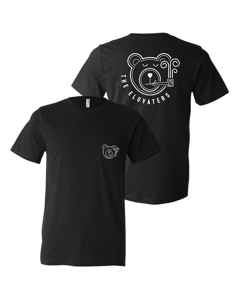 Smoking Bear Pocket Tee (Black)