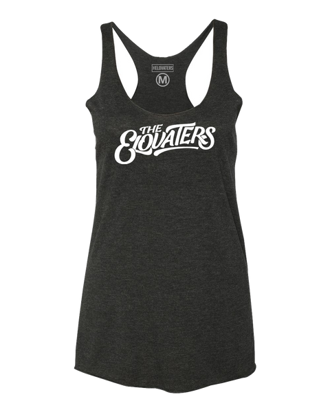 Women's Logo Racerback Tank - Vintage Black