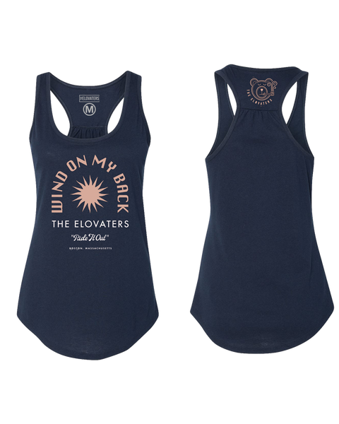 Women's Wind On My Back Racerback (Midnight Navy)